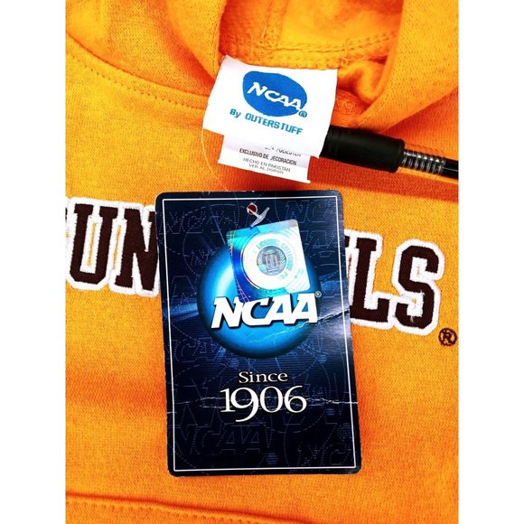 Arizona State Sun Devils 12M Hoodie Sweatshirt Embroidered New NCAA Gold Maroon - Picture 4 of 7